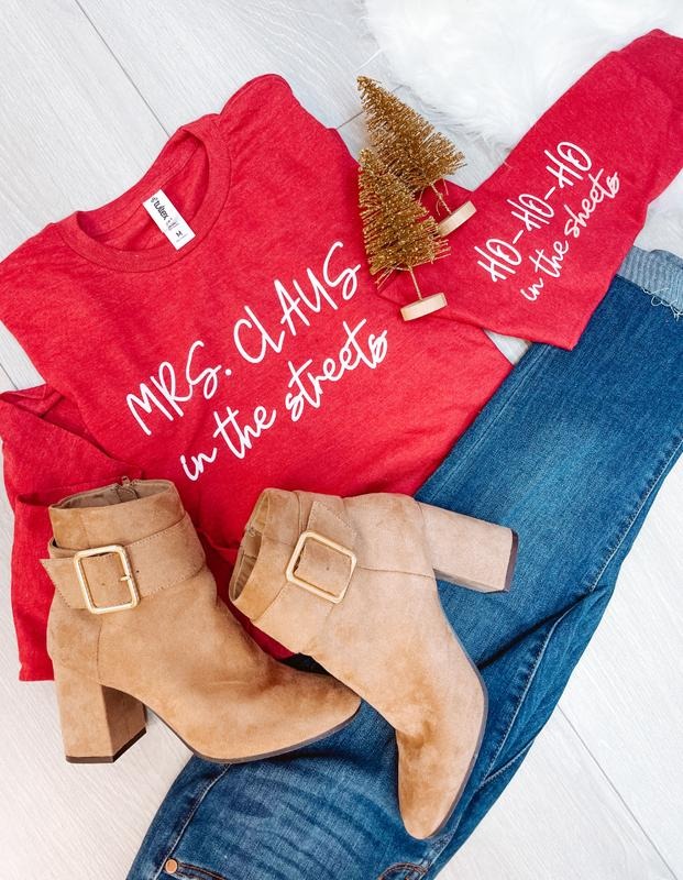 Mrs Long Sleeve Graphic Tee