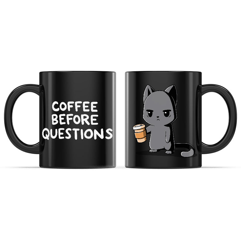 Coffee Before Questions Mug