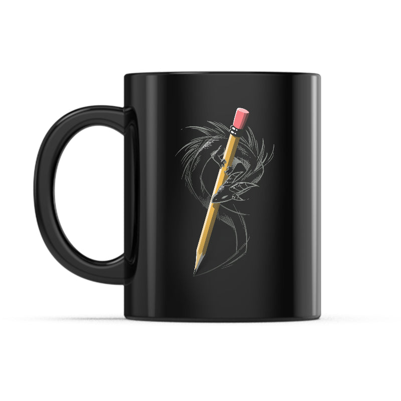 Sketchbook Dragon Mug