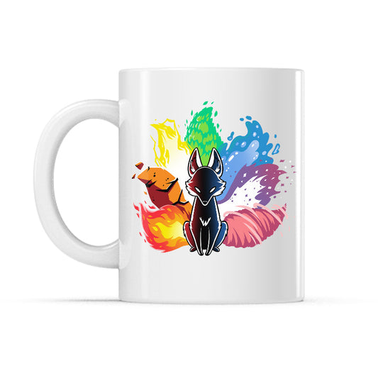 Elemental Kitsune Mug