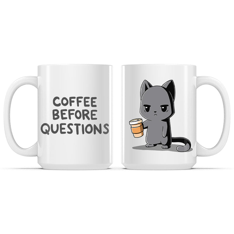 Coffee Before Questions Mug