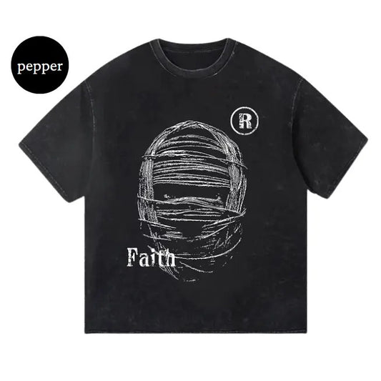 Mummy Faith Vintage Graphic Tee, Hoodie, Sweatshirt S-3XL, Streetwear & Underwear Fitted Round Neck