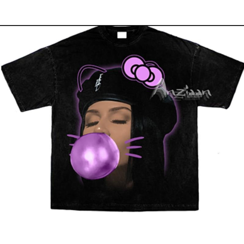 Music Big Face Cute Mariah TS Shirt, Purple Bubble Gum Tee Hoodie, Sweatshirt | InkThreadWorks.com