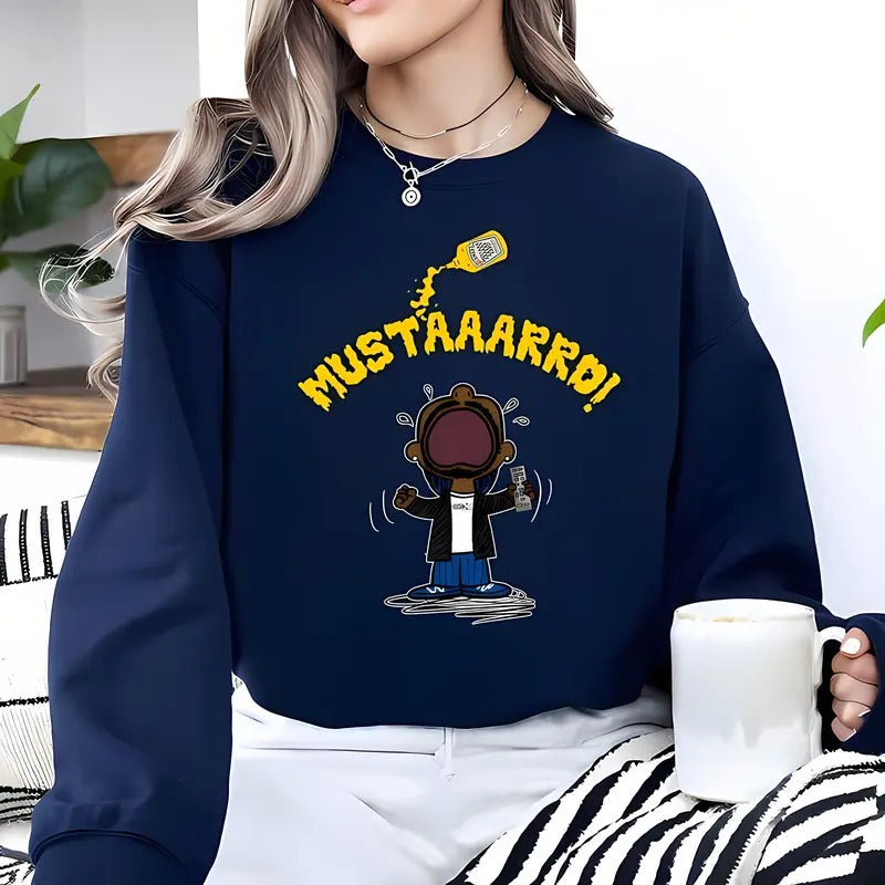 Musttarrd T-shirt , For Men & Women Crewneck Sweatshirt and Hoodie, Unisex Vintage | InkThreadWorks.com