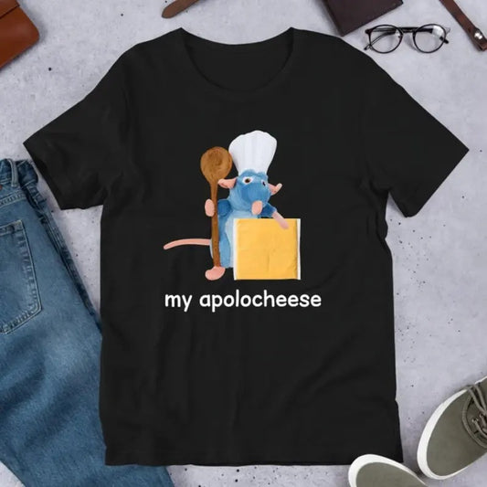 My Apolocheese Rat Plush Cheese Meme, Funny Meme Shirt Hoodie, Sweatshirt | InkThreadWorks.com