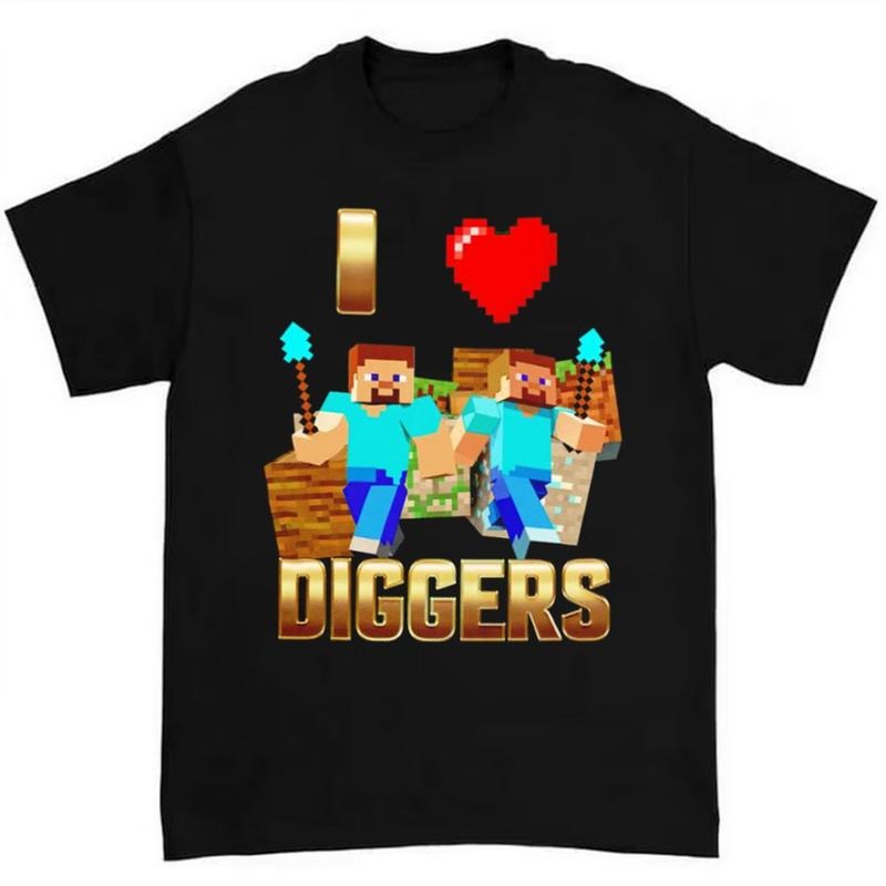 My Crap I Love Diggers Shirt Funny and Relatable Design for Everyday Wear Hoodie, Sweatshirt | InkThreadWorks.com