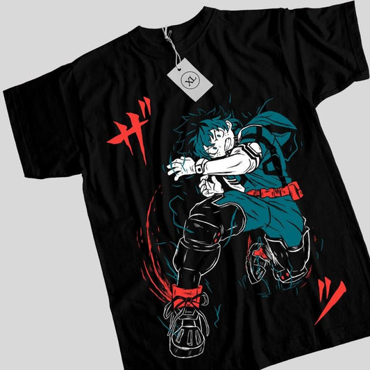 My Hero Academia T-Shirt & Sweatshirt, Izuku Midoriya Deku Graphic Tee, Anime Manga Lover Gifts Ball Dragon