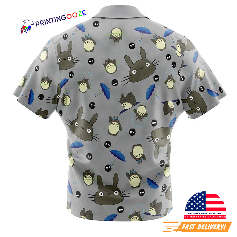 My Neighbor Totoro Ghibli Pattern Hawaiian Shirt