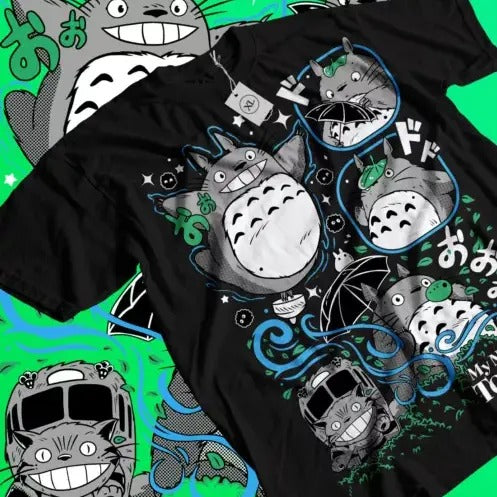 My Neighbor Totoro T-ShirtStudio Ghibli Spirited Away Anime Gift Shirt All Size Hoodie, Sweatshirt | InkThreadWorks.com