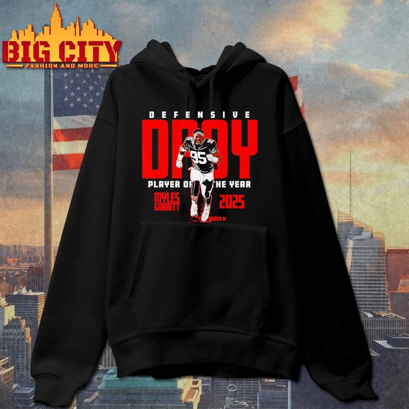 Myles Garrett 2025 Defensive Player of the Year Shirt