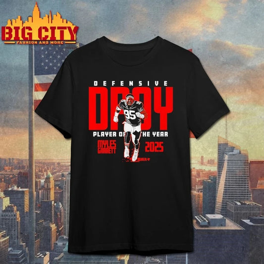 Myles Garrett 2025 Defensive Player of the Year T-Shirt
