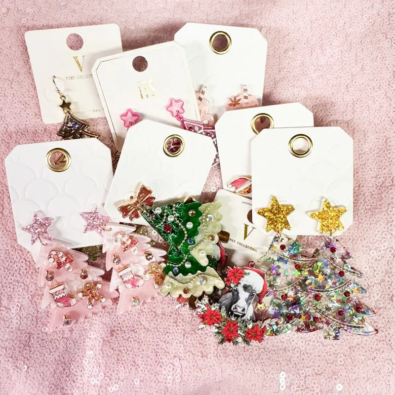 Mystery Holiday Earrings - Festive and Fun - Surprise Fashion Jewelry T-Shirts, Hoodie, Sweatshirt | InkThreadWorks.com