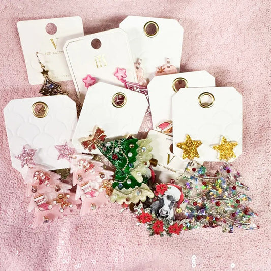 Mystery Holiday Earrings - Festive and Fun - Surprise Fashion Jewelry T-Shirts, Hoodie, Sweatshirt | InkThreadWorks.com