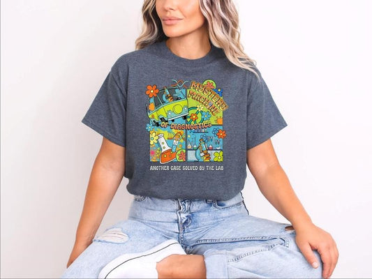 Mystery Machine of Diagnostics Shirt, Lab Week 2025 Shirt, Lab Gift, Mystery Machine Sweatshirt, Funny Medical Lab Week Shirt, Lab Tech Tee