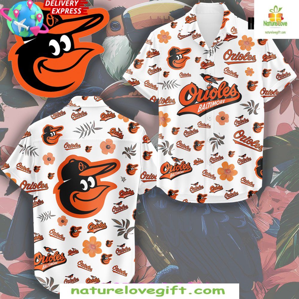 Baltimore Orioles NBA Baseball Hawaiian Shirt Summer Style