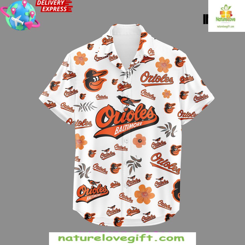 Baltimore Orioles NBA Baseball Hawaiian Shirt Summer Style