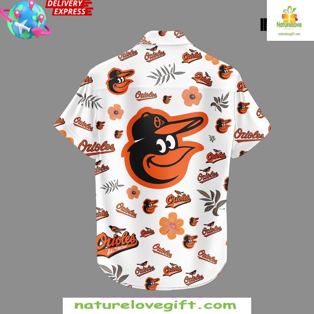 Baltimore Orioles NBA Baseball Hawaiian Shirt Summer Style