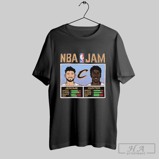 Nba Jam Cleveland Cavaliers Ty Jerome And Deandre Hunter T Shirts
