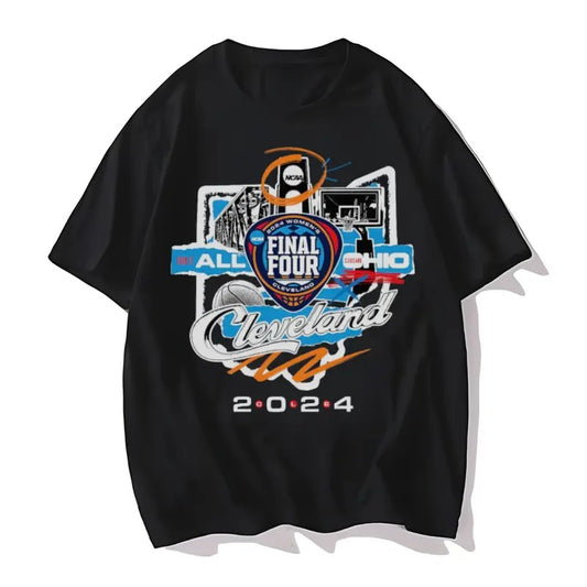 NCAA Final Four 2024 Basketball team Cleveland Ohio T-Shirt Hoodie, Sweatshirt | InkThreadWorks.com
