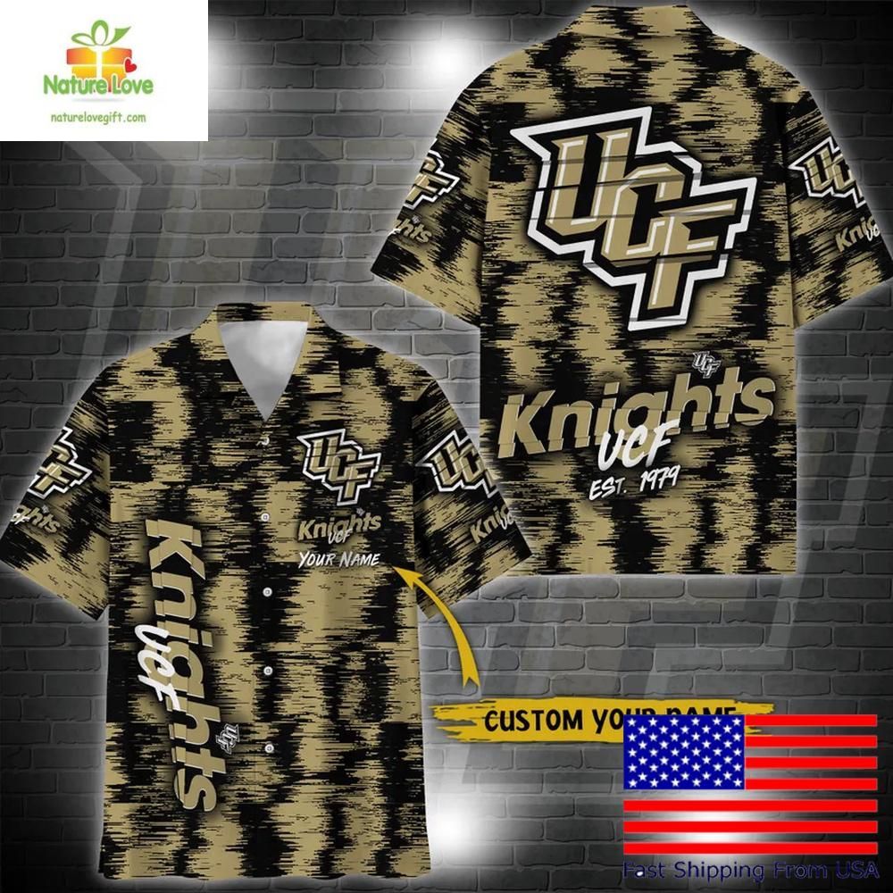 UCF Knights Ikat Hawaiian Shirt for Fans