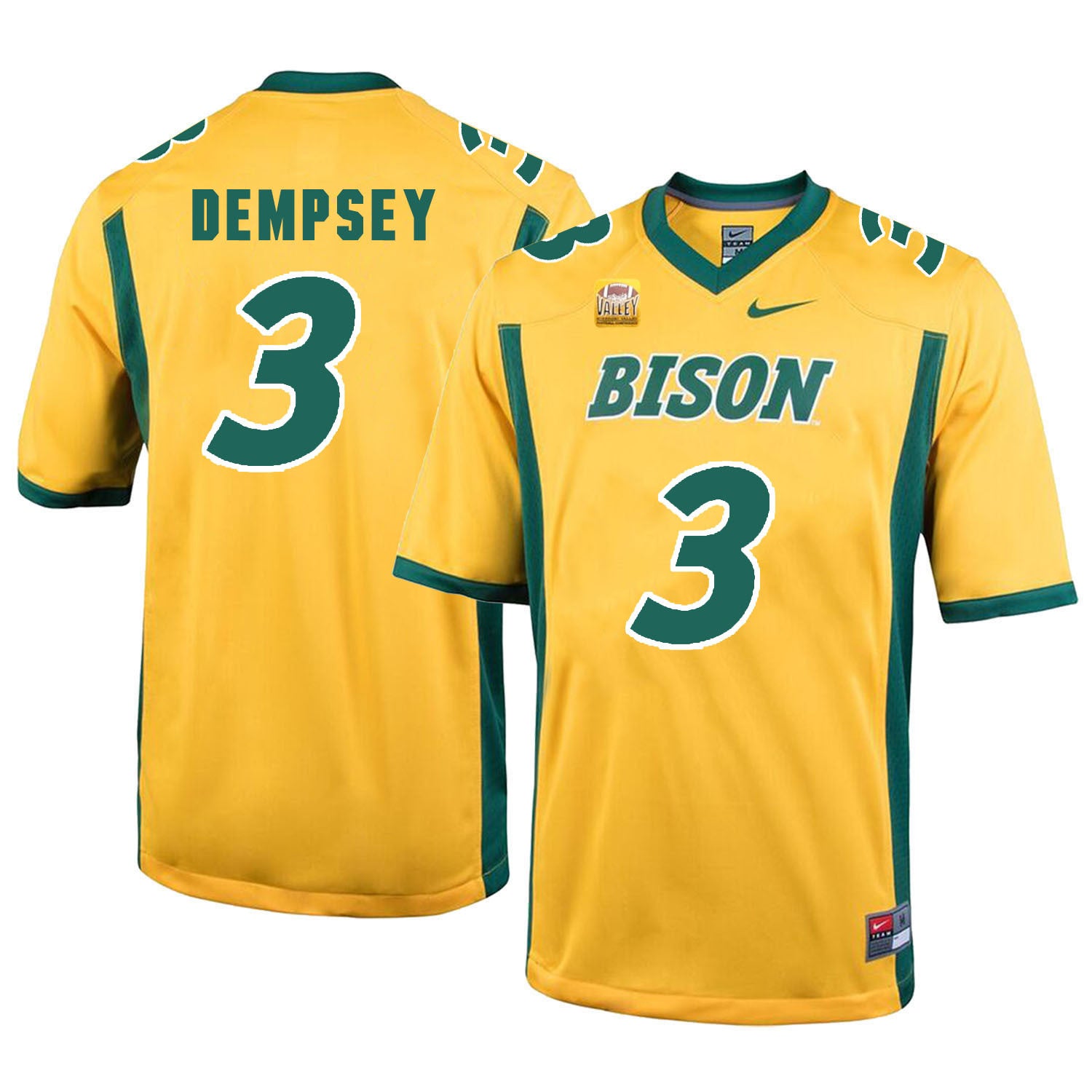 NDSU Dempsey 3 Gold