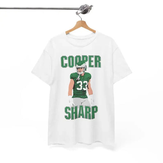 NEW Cooper DeJean Philadelphia Cooper Sharp Football Graphic Tee Shirt Unisex