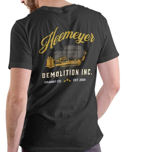 NEW HEEMEYER DEMOLITION INC, T Shirt, Unisex Cotton Hoodie, Sweatshirt | InkThreadWorks.com