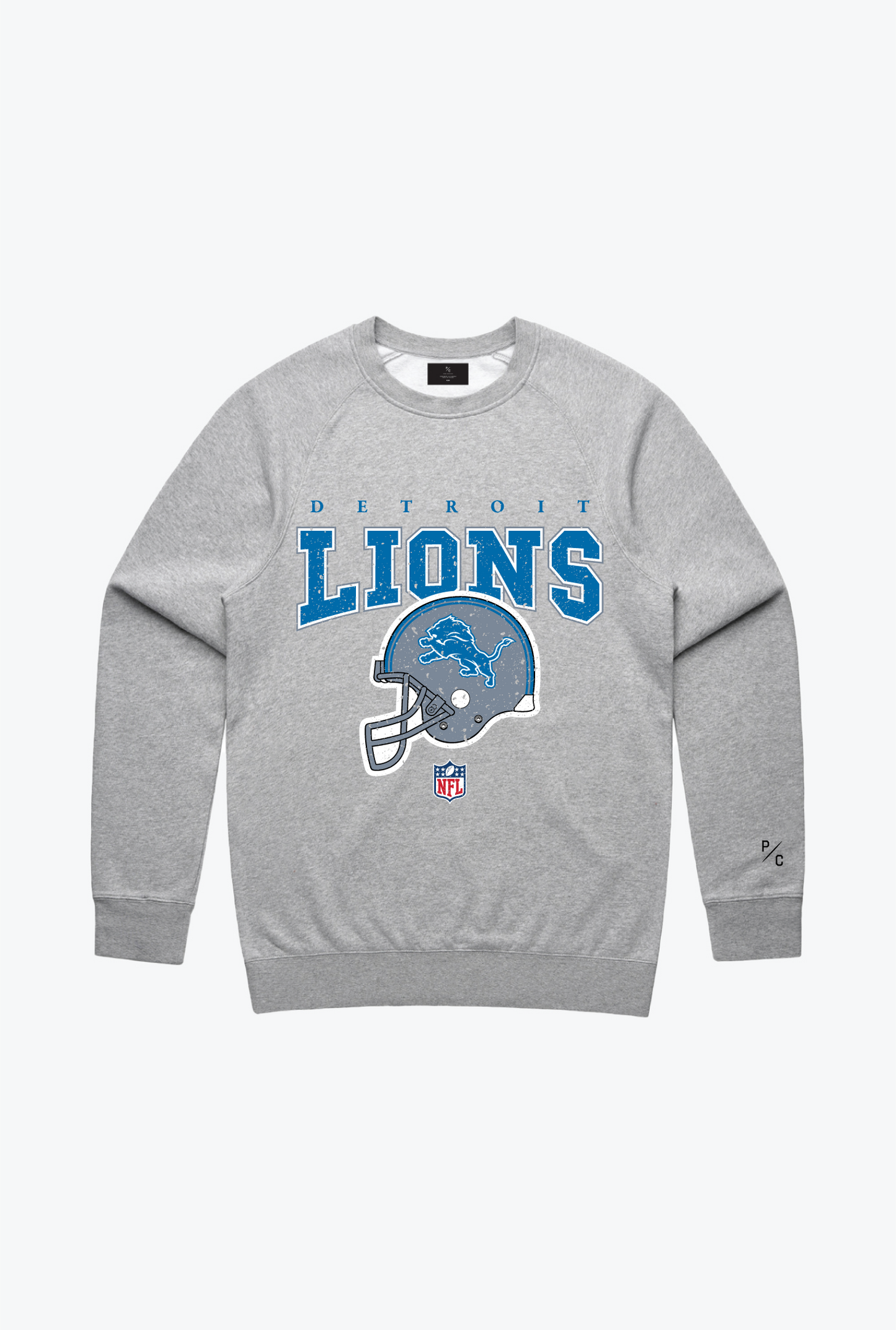 Detroit Lions Vintage Crewneck - Grey