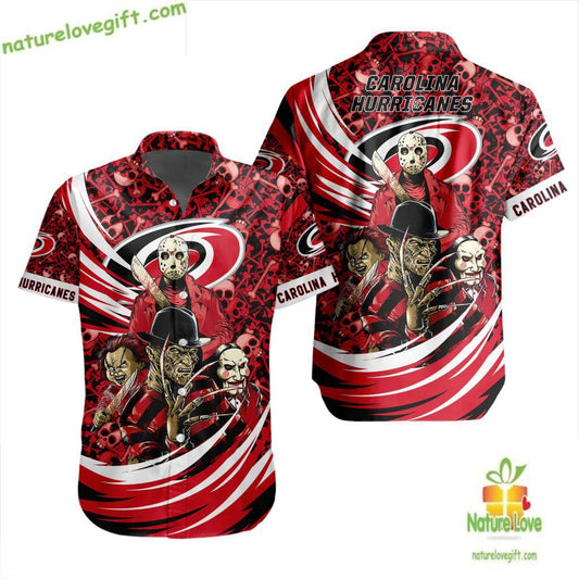Carolina Hurricanes Hawaiian Shirt Halloween Hockey Fan Gift LV6E22FDD4CAD97B64