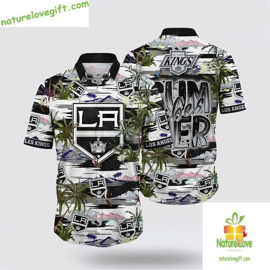 Los Angeles Kings Hawaiian Shirt Tropical Summer Beach LVH4Z5KKIV