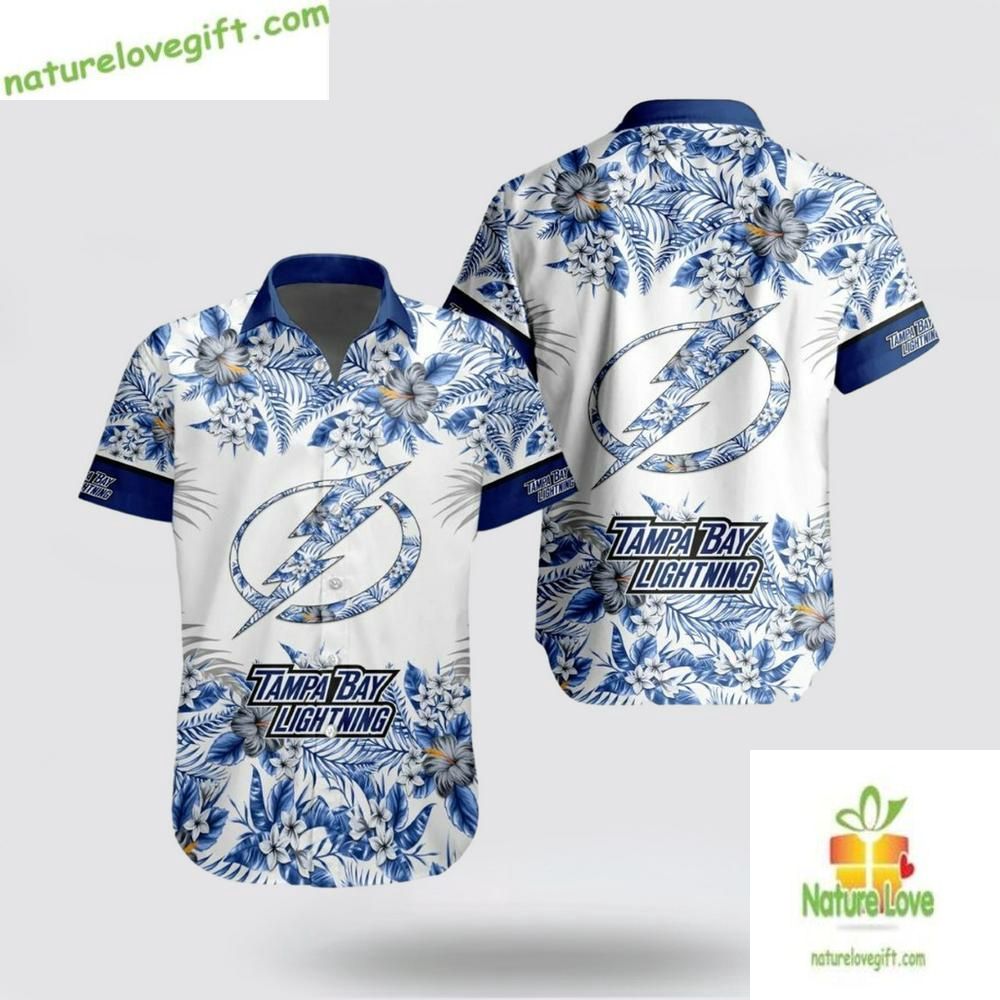 Tampa Bay Lightning Hawaiian Shirt Team Beach Vibe Aloha