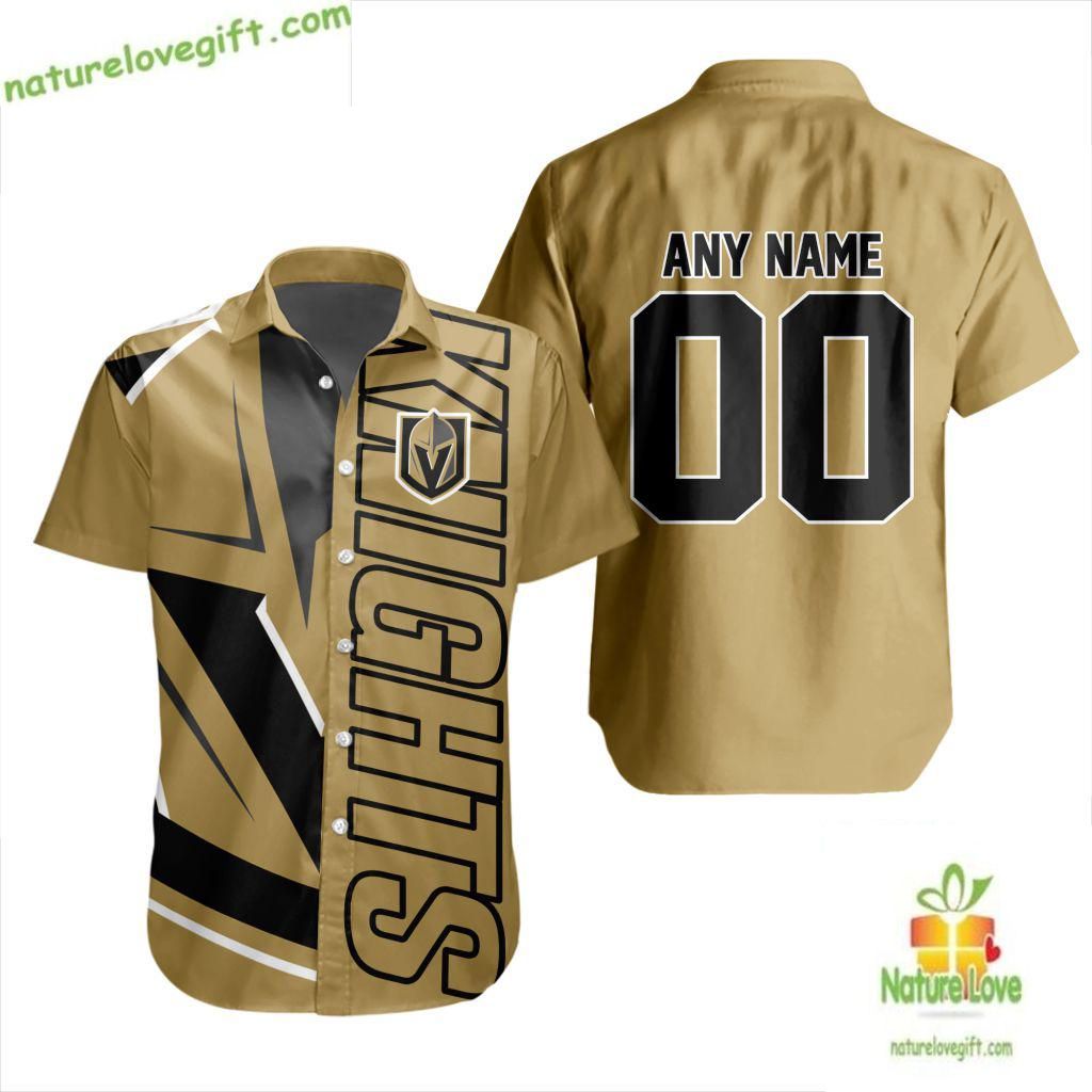 Vegas Golden Knights Hawaiian Shirt Hockey Team Aloha Button Up