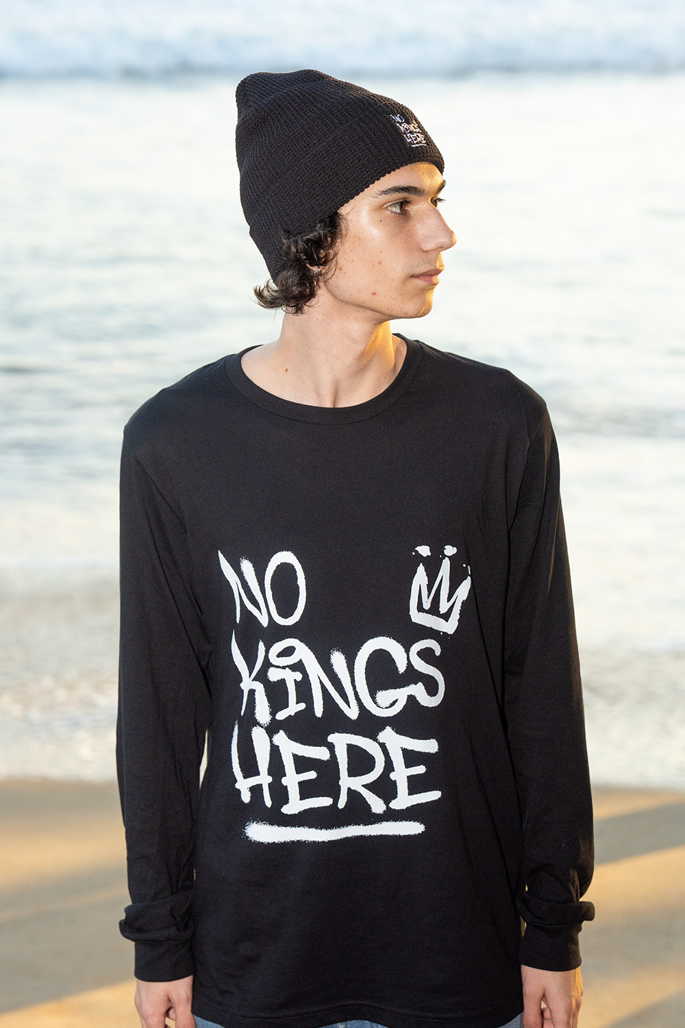 NKH Graffiti Logo Long-Sleeve Shirt (logo on FRONT) Hoodie, Sweatshirt | InkThreadWorks.com (Image 5)