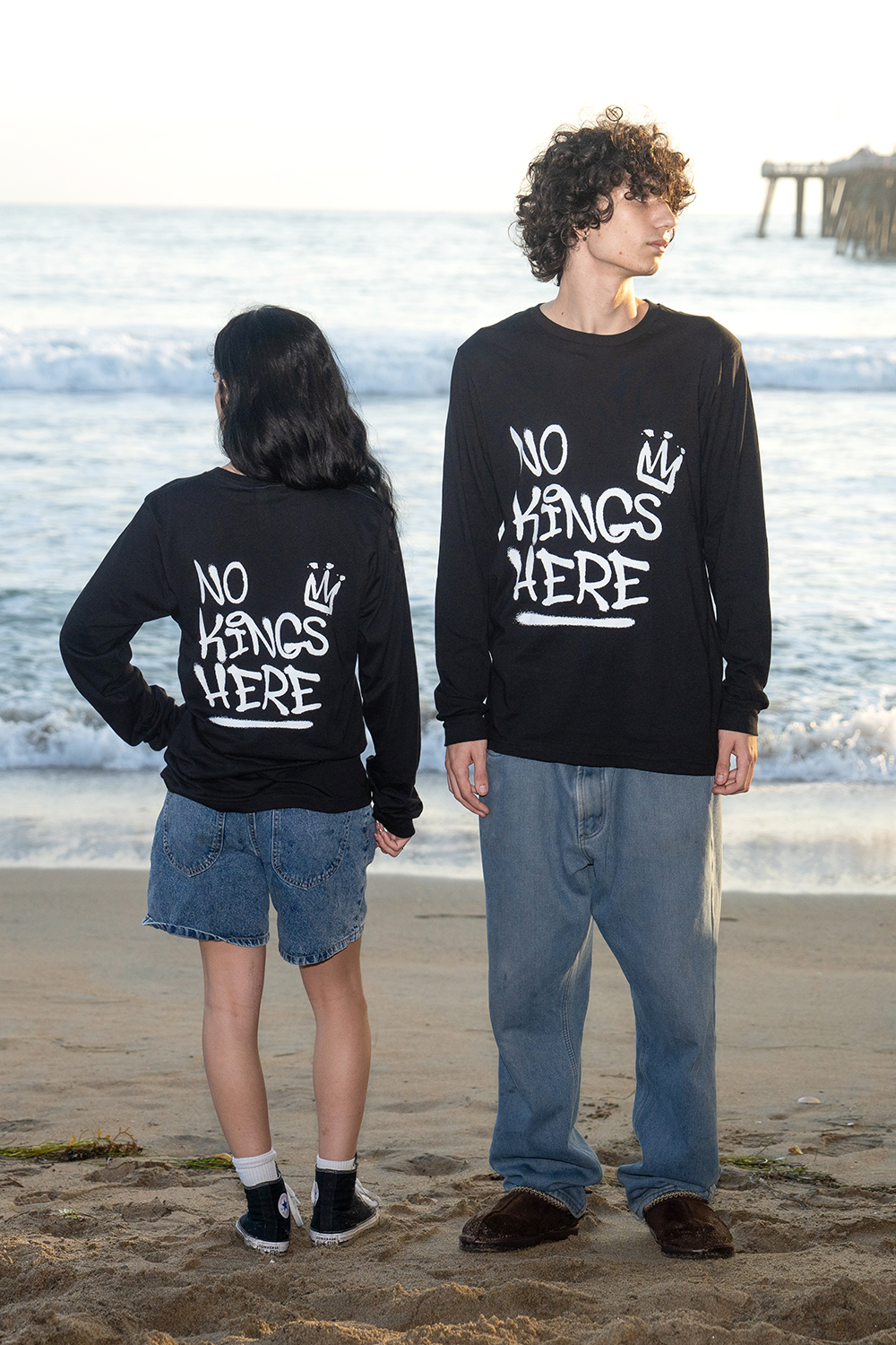 NKH Graffiti Logo Long-Sleeve Shirt (logo on FRONT) Hoodie, Sweatshirt | InkThreadWorks.com (Image 4)