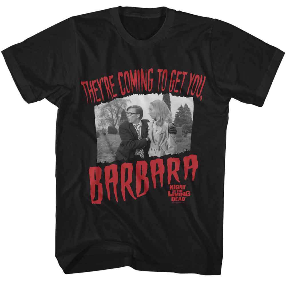 Night Of The Living Dead - Notld Theyre Coming - American Classics - Black Adult Short Sleeve T-Shirt