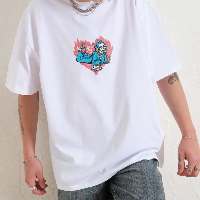 NO YOU HANG UP TEE, Men Summer Fashion Cotton, Oversized Cotton Menswear, S to 3XL Soft Top Hoodie, Sweatshirt