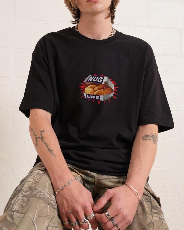 NUG LIFE T-SHIRT, Men Summer Fashion Cotton, Cotton Menswear, S to 3XL Soft Top Hoodie, Sweatshirt | InkThreadWorks.com