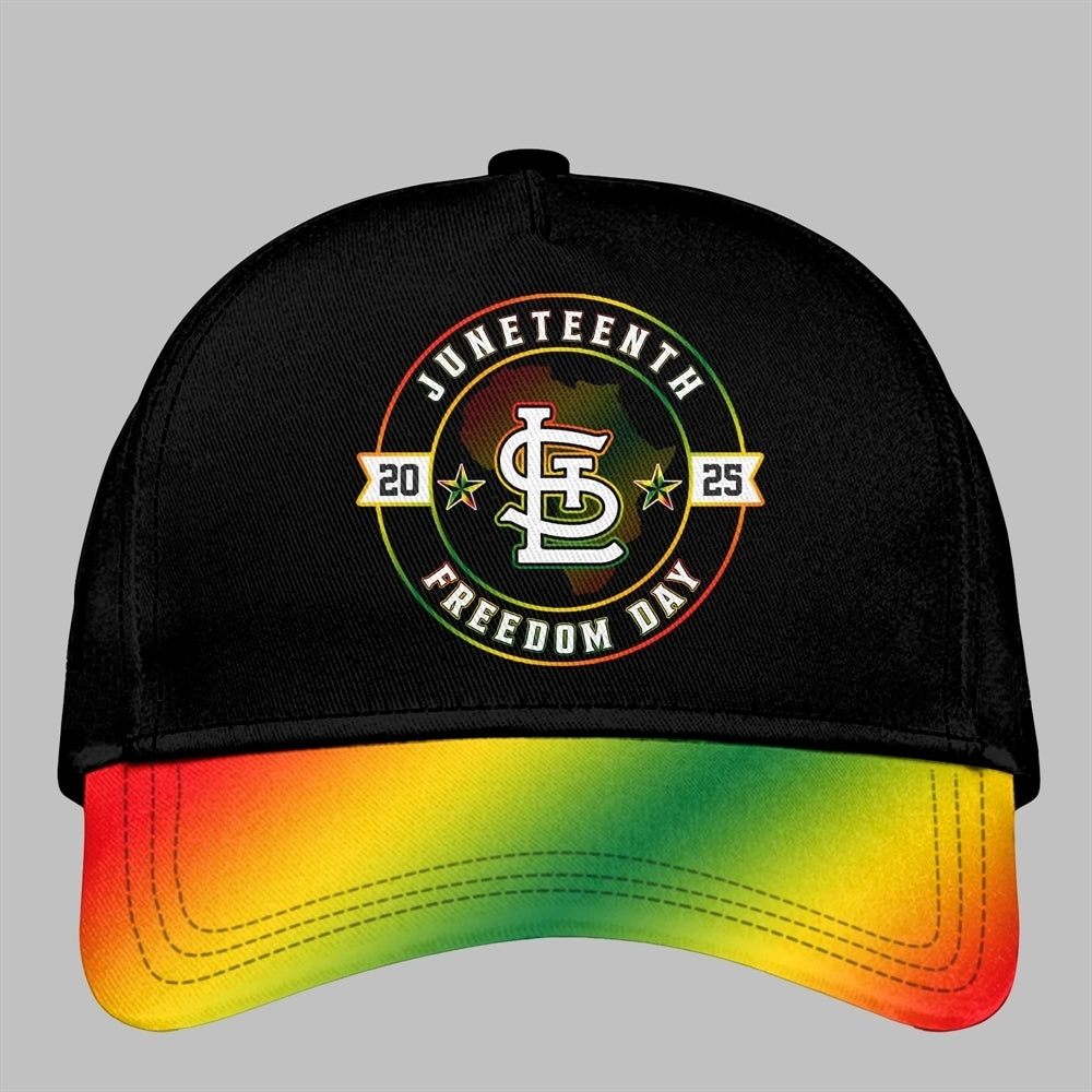 Cardinals Juneteenth Day 2025 Baseball Jersey Hat - Grishko.com