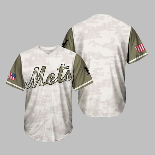 NY Mets Armed Forces Day Jersey 2025 - Grishko.com