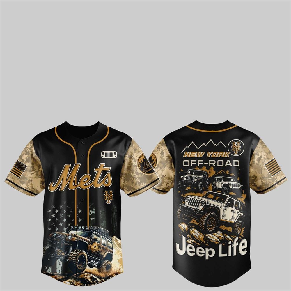 NY Mets Jeep Life Jersey 2025 - Grishko.com