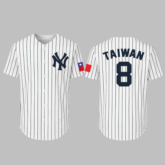 NY Yankees Taiwanese Heritage Night Jersey 2025 Giveaway - Grishko.com