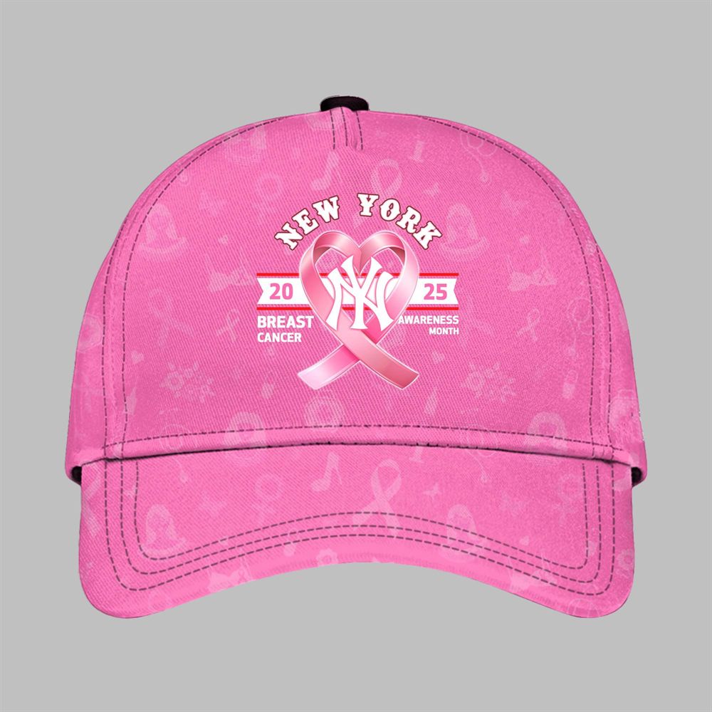 NY Yankees 2025 Breast Cancer Awareness Month Jersey - Grishko.com