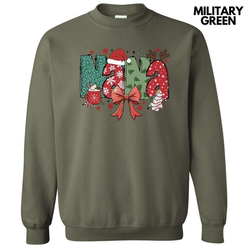 Nana Jolly Theme Sweatshirt 'NLB' T-Shirts, Hoodie | InkThreadWorks.com