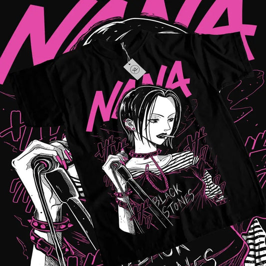 Nana Osaki Unisex T-Shirt S-4XL,Black Stones Manga Anime Graphic Tee Shirt Tshirt S-4XL