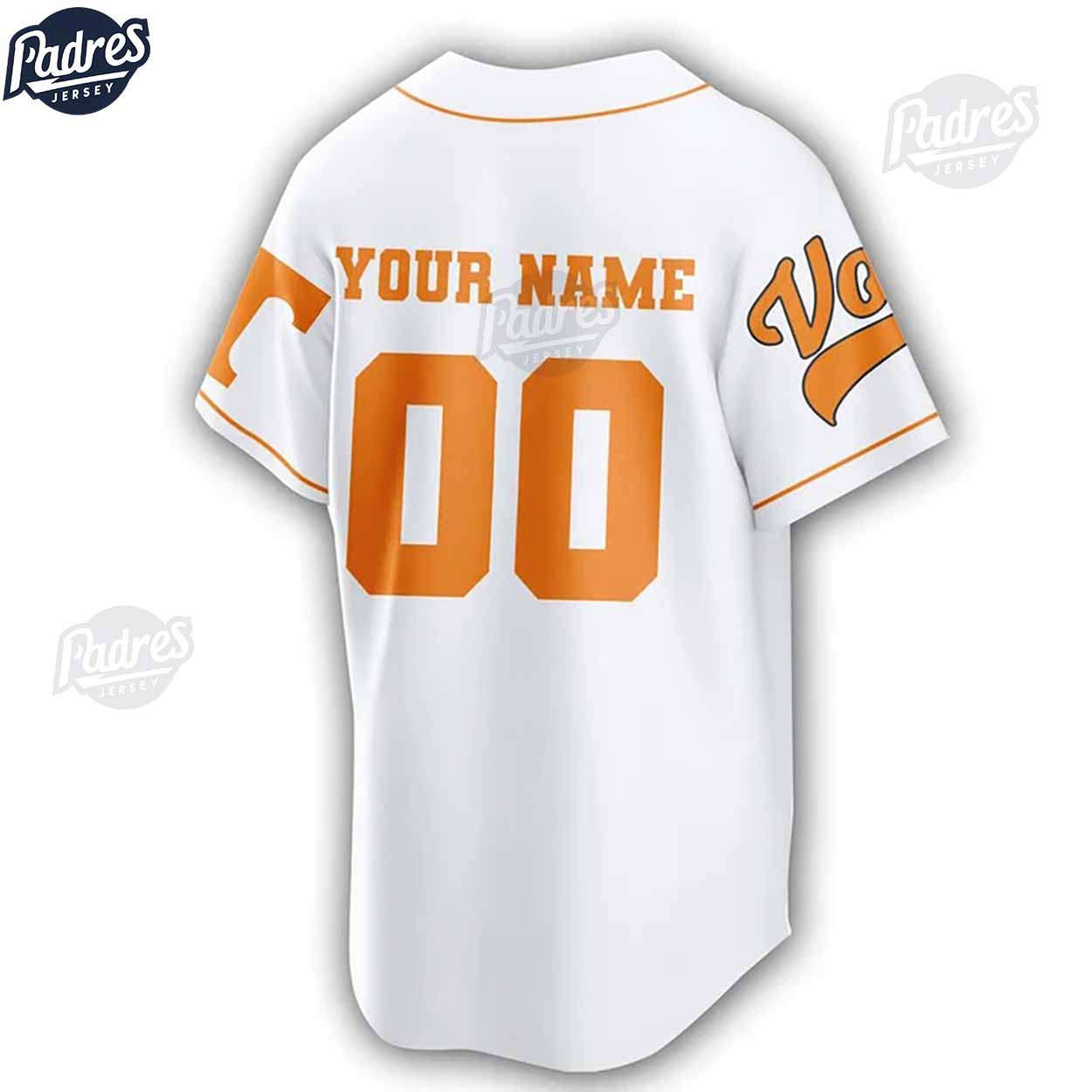 National Championships Tennessee Volunteers NCAA Custom Baseball Jersey - Padres Jersey Oasis: Elevate Your Baseball Style Game