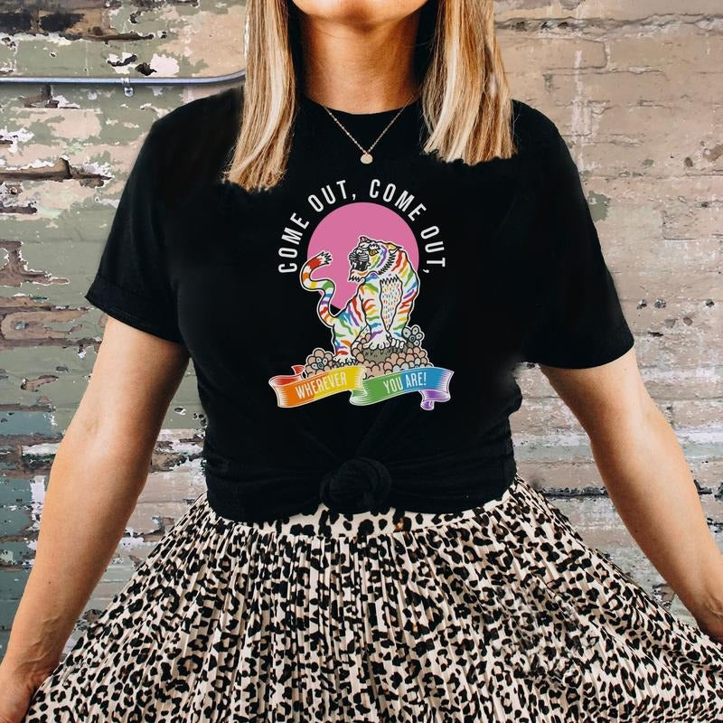 National Coming Out Day Shirt Gay Pride T Shirt Hoodie Sweater LGBTQ Shirt Equality Shirt LGBT Ally Shirt LGBTQ Gift...