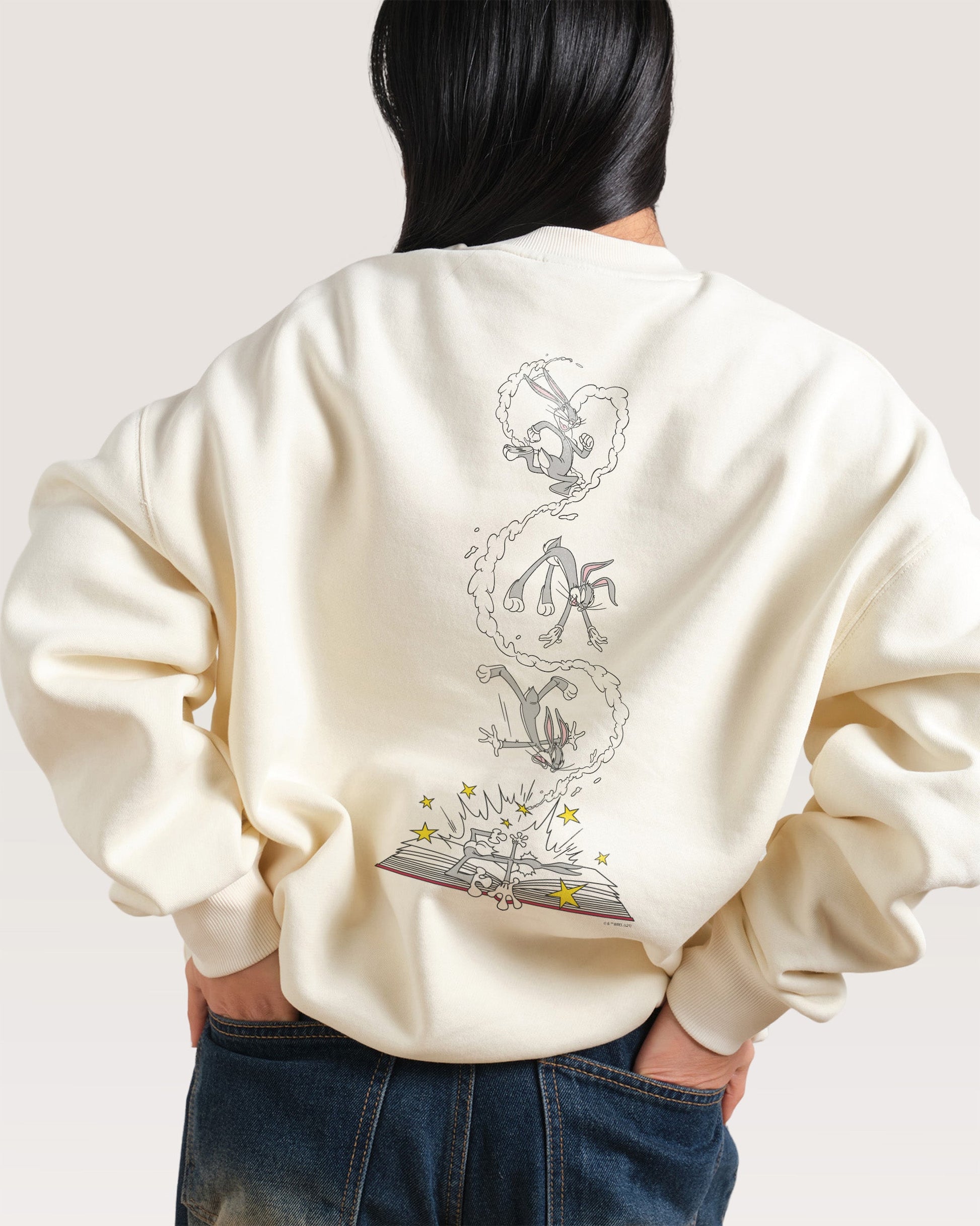 Bugs Bunny Book Crash Sweatshirt