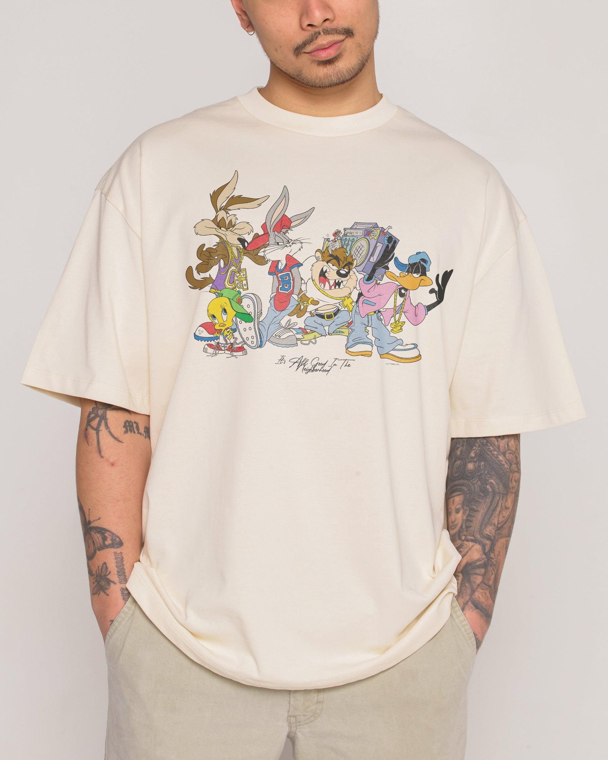It’s All Good in the Neighborhood Oversized Tee