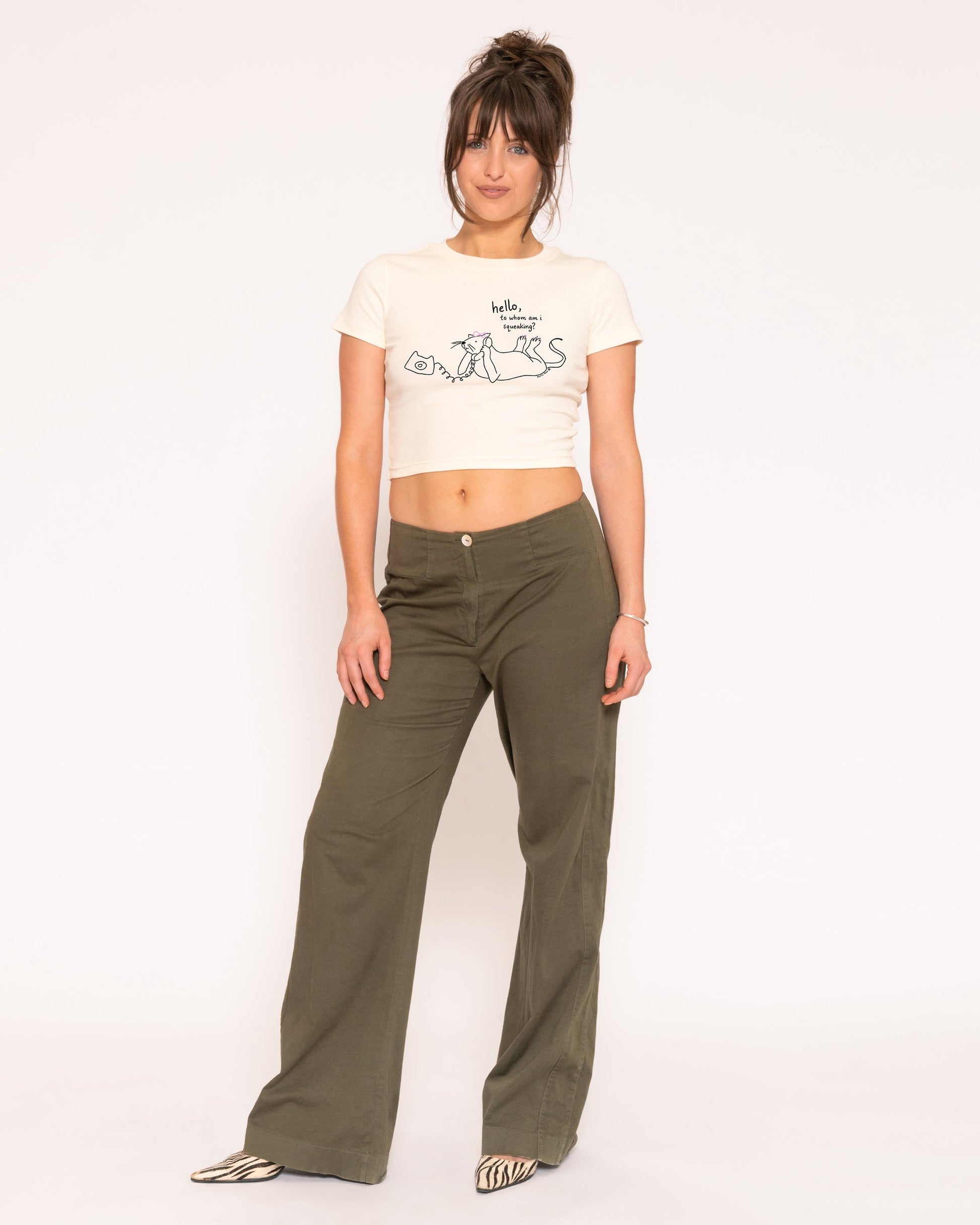 Hello, to Whom Am I Squeaking? Baby Tee