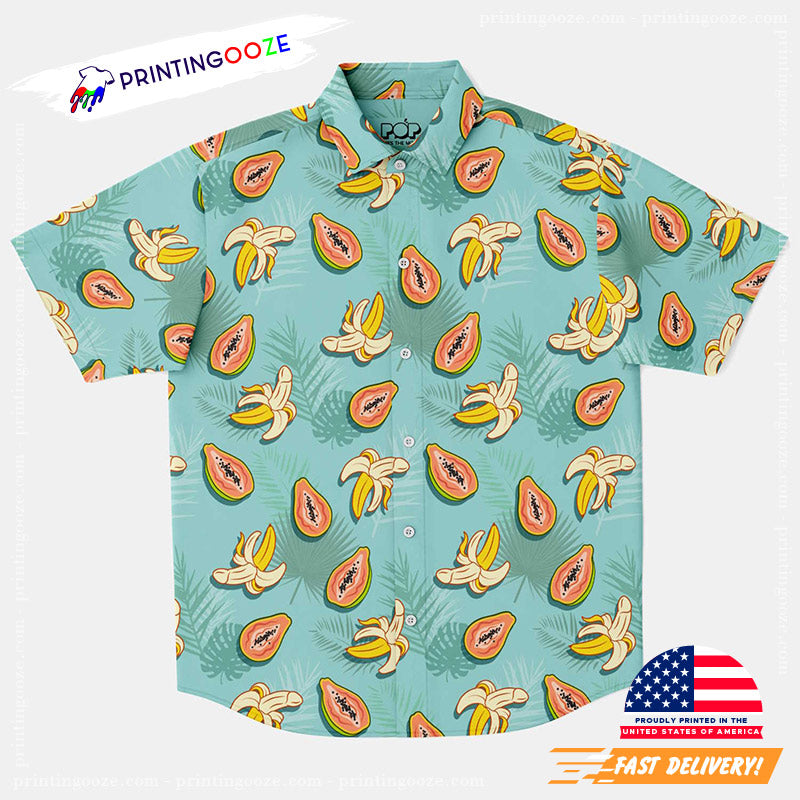 Naughty Fruits Funny Adult Fruit Hawaiian Shirt